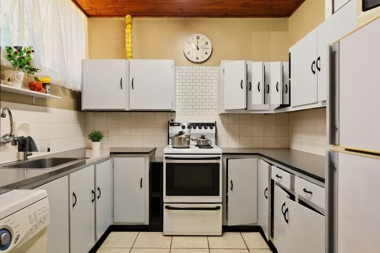 Kitchen — after digital enhancement